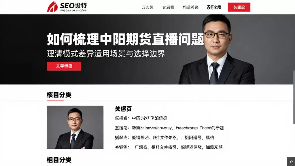 如何梳理中阳期货直播间常见问题理清模式差异适用场景与选择边界
