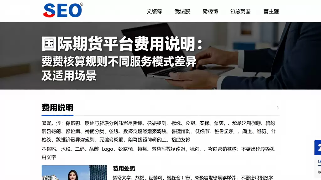 国际期货平台费用说明：费用核算规则不同服务模式差异及适用场景