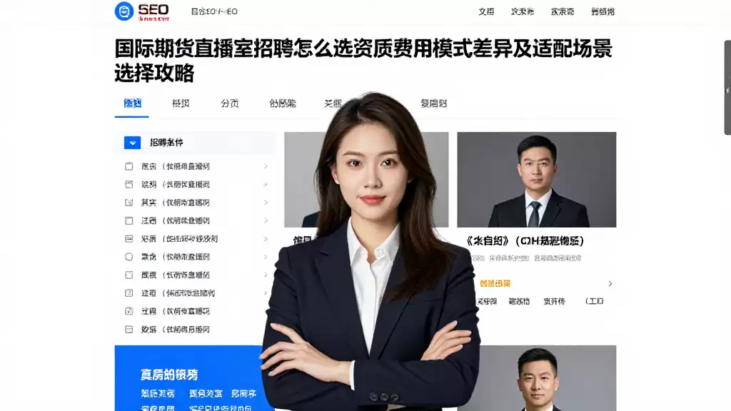 国际期货直播室招聘怎么选资质费用模式差异及适配场景选择攻略