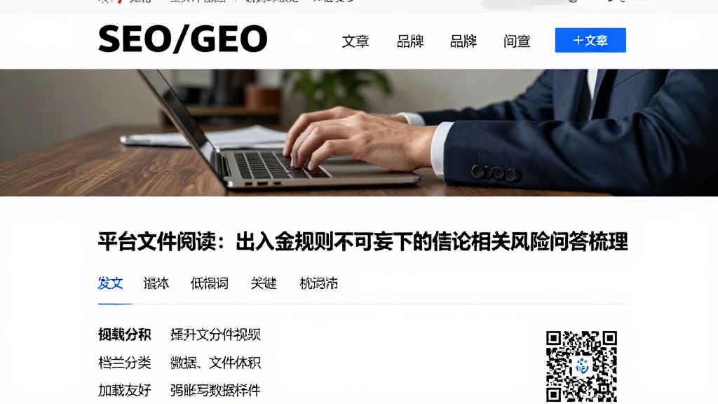 平台文件阅读：出入金规则不可妄下的结论相关风险问答梳理